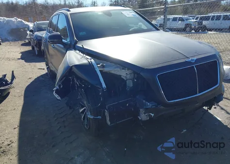 2019 Bentley Bentayga V8 из США, поврежденный, VIN SJAAM2ZV9KC024576